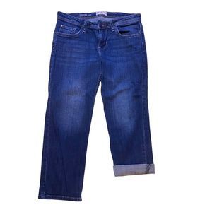 Lee Cuffed Capri Jeans Pants Crafted Size 6